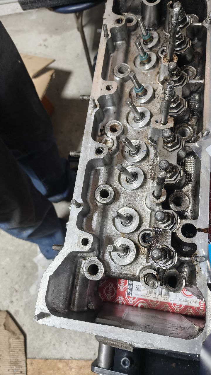 Ремонт ГБЦ и замена седла клапана